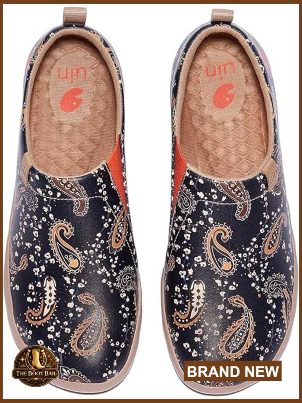 Women's Slip-On Loafers Lightweight Casual Sneakers Art Painted Travel Shoes